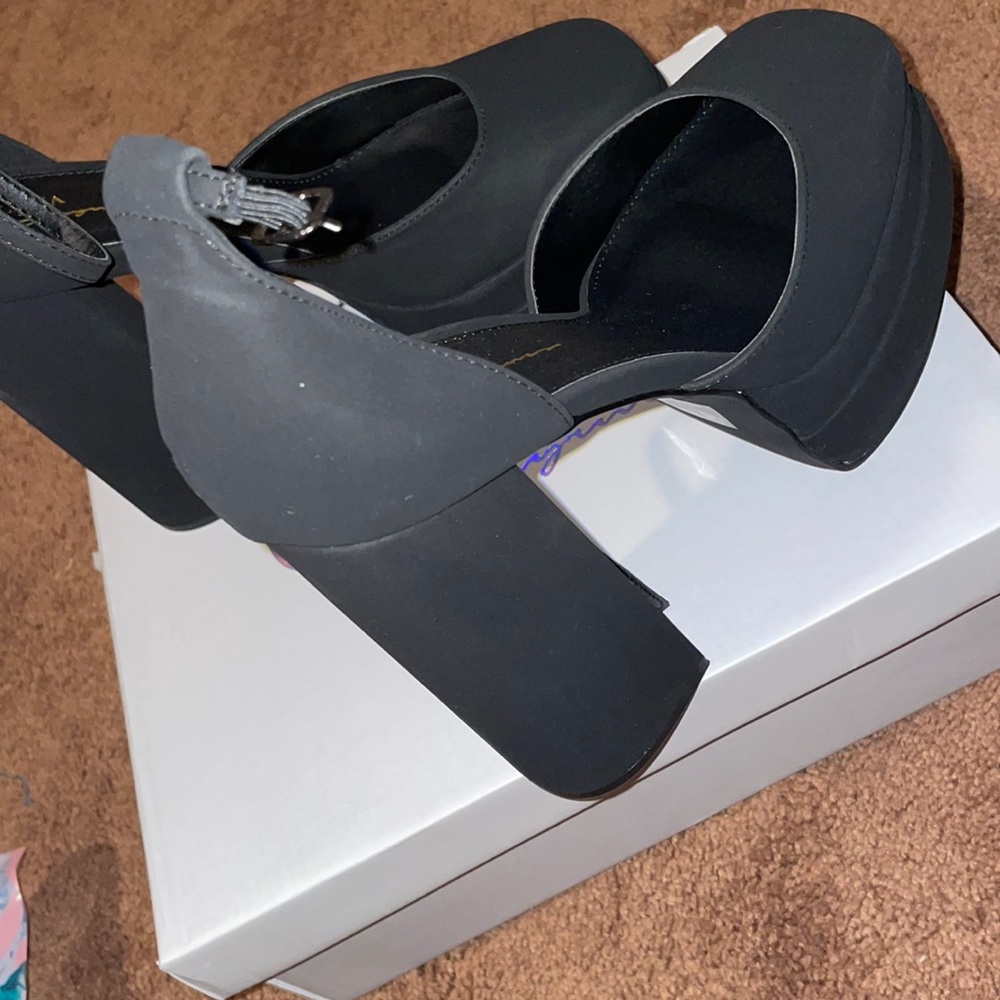 New Chunky Platform heels